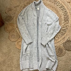 A new day cardigan. Size large. Black and white.
